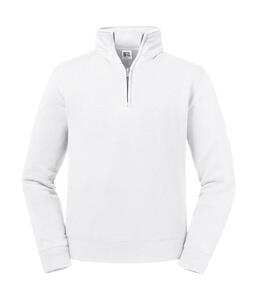 Russell  0R270M0 - Authentic 1/4 Zip Sweat White