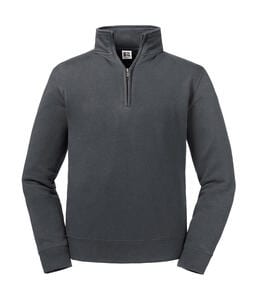 Russell  0R270M0 - Authentic 1/4 Zip Sweat Convoy Grey