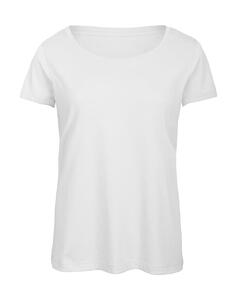 B&C TW056 - Triblend/women T-Shirt White