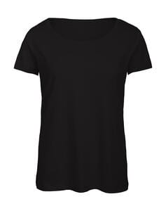 B&C TW056 - Triblend/women T-Shirt Black