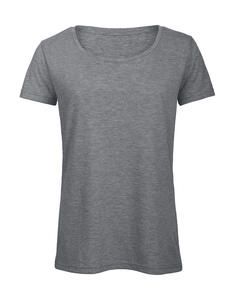 B&C TW056 - Triblend/women T-Shirt Heather Light Grey