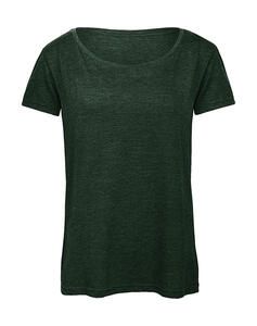 B&C TW056 - Triblend/women T-Shirt Heather Forest