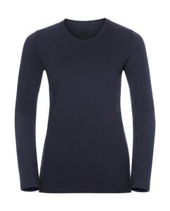 Russell Europe R-167F-0 - Ladies Long Sleeve HD Tee French Navy