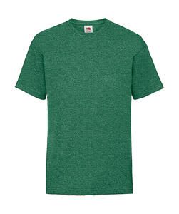 Fruit of the Loom 61-033-0 - Kids Value Weight T Heather Green