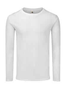 Fruit of the Loom 61-446-0 - Iconic 150 Classic Long Sleeve T White
