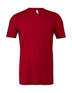 Bella 3413 - Unisex Triblend Crew Neck T-Shirt Solid Red Triblend