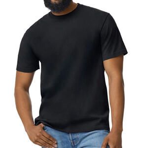 Gildan 65000 - Softstyle Midweight Adult T-Shirt Pitch Black