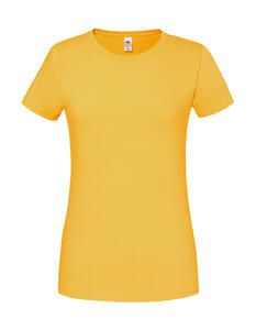 Fruit of the Loom 61-424-0 - Ladies' Iconic 195 Ringspun Premium T Sunflower