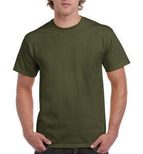 Bella 2000: - 3/4 Sleeve Contrast Raglan T-Shirt Military Green
