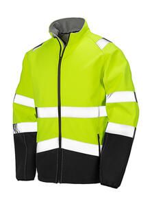 Result Safe-Guard R450X - Printable Safety Softshell Fluorescent Yellow/Black