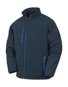 Result Genuine Recycled R237X - Compass Padded Softshell Navy/Royal