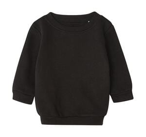 Babybugz BZ64 - Baby Essential Sweatshirt Black
