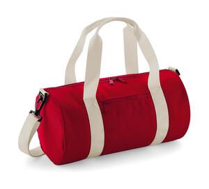 Bag Base BG140S - Mini Barrel Bag Classic Red/Off White