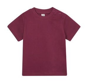 Babybugz BZ02 - Baby T-Shirt Burgundy