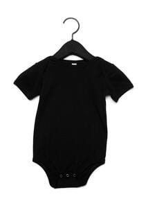 Bella+Canvas 100B - Baby Jersey Short Sleeve One Piece Black