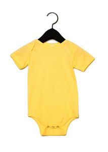 Bella+Canvas 100B - Baby Jersey Short Sleeve One Piece Yellow
