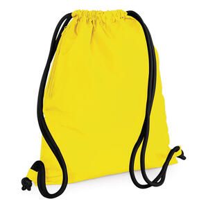 BagBase BG110 - Icon Drawstring Backpack Yellow/Black