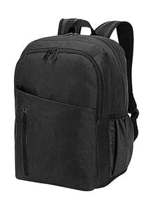 Shugon SH7698 - Birmingham Capacity 30L Backpack Black Melange