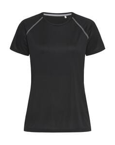 Stedman ST8130 - Active 140 Team Raglan Women Black Opal