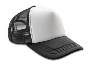 Result Headwear RC089X - Detroit ½ Mesh Truckers Cap Black/White