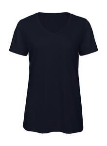 B&C TW058 - V Triblend/women T-Shirt Navy