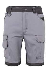 Velilla 103029S - CANVAS STRETCH SHORTS Grey/Black