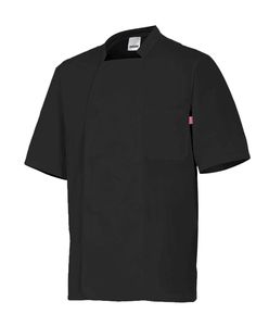 Velilla 405201 - SS POPLIN CHEF JACKET Black