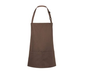 KARLOWSKY KYBLS6 - SHORT BIB APRON BASIC WITH BUCKLE AND POCKET