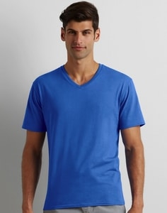 Gildan 41V00 - Premium Cotton Adult V-Neck T-Shirt