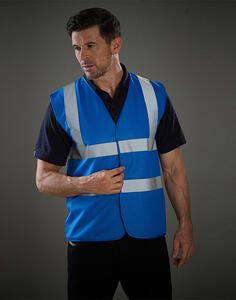 Yoko HVW100P - Fluo 2 Band+Brace Waistcoat