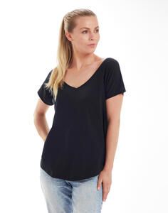 Mantis M147 - Womens Loose Fit V Neck T